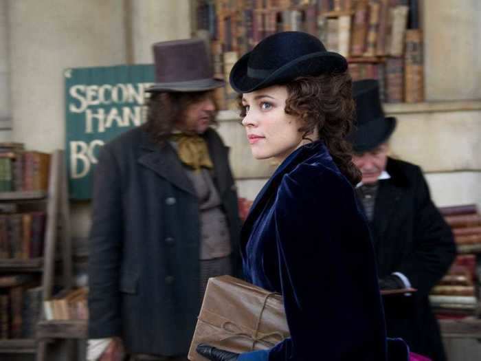McAdams briefly reprised her role as Irene Adler in "Sherlock Holmes: A Game of Shadows."