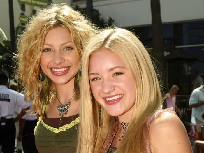 Alyson and Amanda Michalka were known as "Aly & AJ" on the Disney Channel in the mid-2000s.