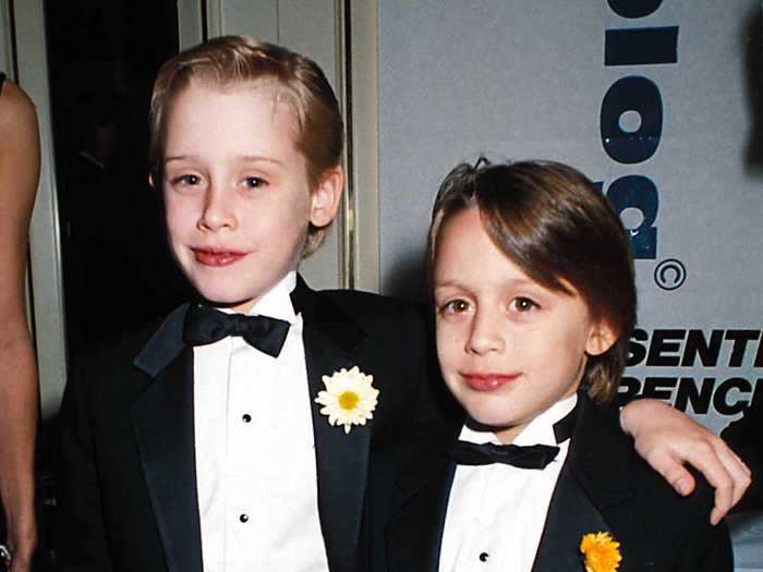 Macaulay and Kieran Culkin both got their start in the "Home Alone" movies.