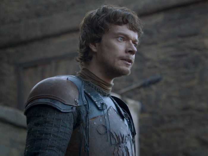 Back on the second season finale, Theon delivered a rallying speech to the Iron Born about the "Battle of Winterfell."