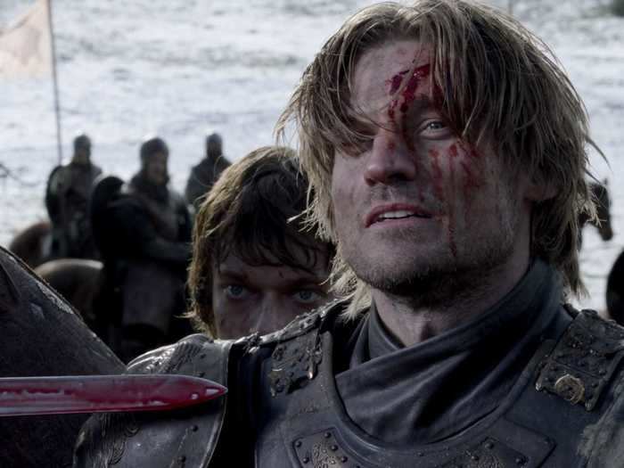 Back on our season eight episode, Jaime calls himself the "fabled loser of the battle of Whispering Wood."