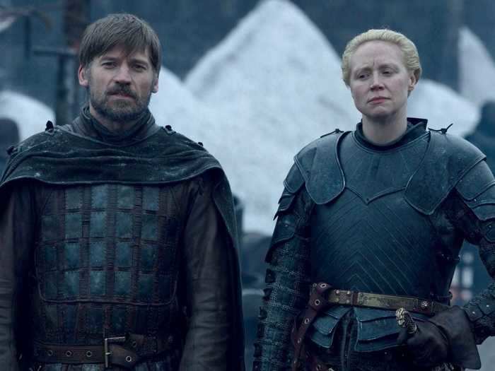 With Jaime and Brienne together, this marked the first time the pieces of Ned Stark