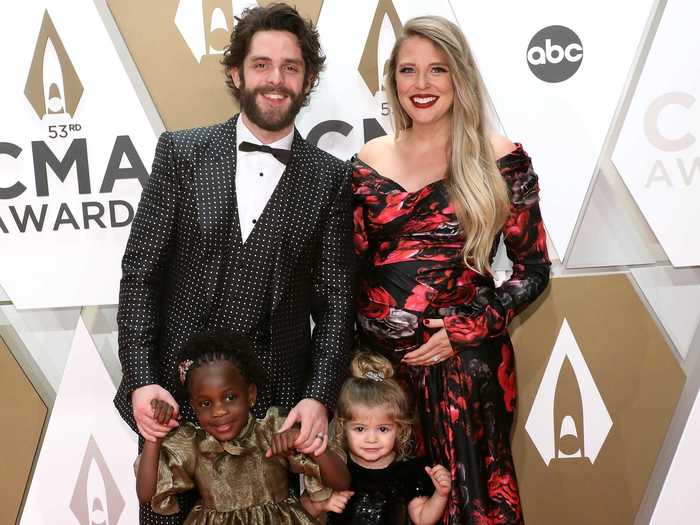 Thomas Rhett and wife Lauren Akins adopted their daughter Willa, and soon after announced that Lauren was also pregnant.