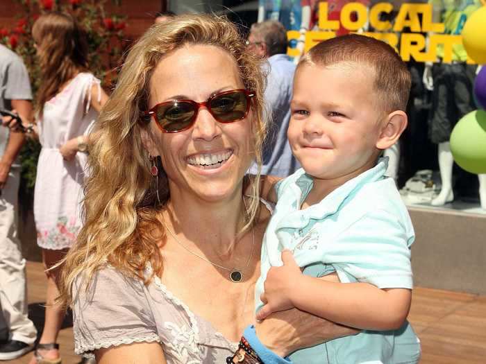 Sheryl Crow adopted her two sons, Wyatt and Levi.