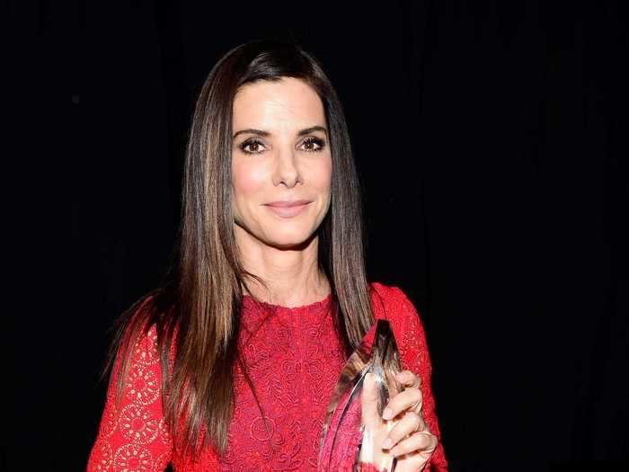 Sandra Bullock adopted her son Louis amidst her divorce from Jesse James, and five years later adopted daughter Laila.