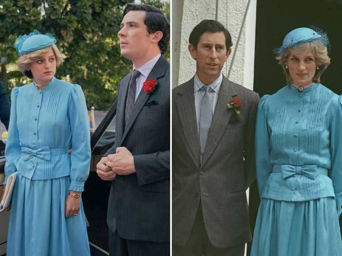 "The Crown" paid homage to many of Princess Diana