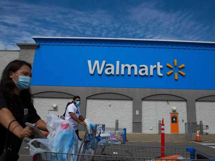 Walmart has spread out its Black Friday deals to three separate events to avoid crowding at stores. The company is also offering contactless curbside pick-up and has restarted counting how many people come in its stores in order to limit capacity.