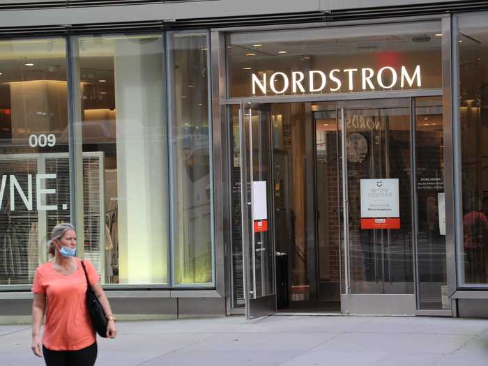 Nordstrom is cleaning its fitting rooms between every use, limiting store hours, capping the number of customers allowed in the store at a time, and offering contactless payments and curbside pick-up.