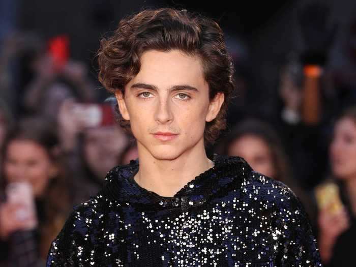 The thirst for Timothée Chalamet showed no signs of slowing down this year.