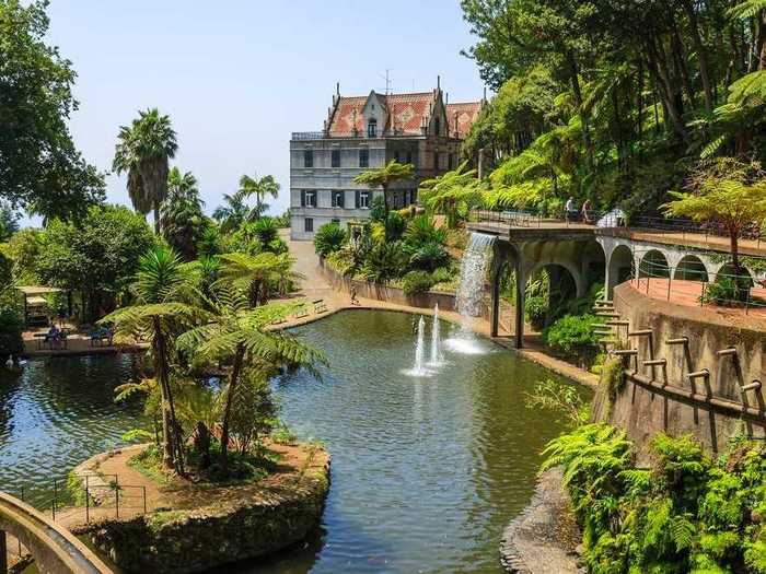 The stunning, 753,473 square-foot Monte Tropical Gardens is a must-visit.