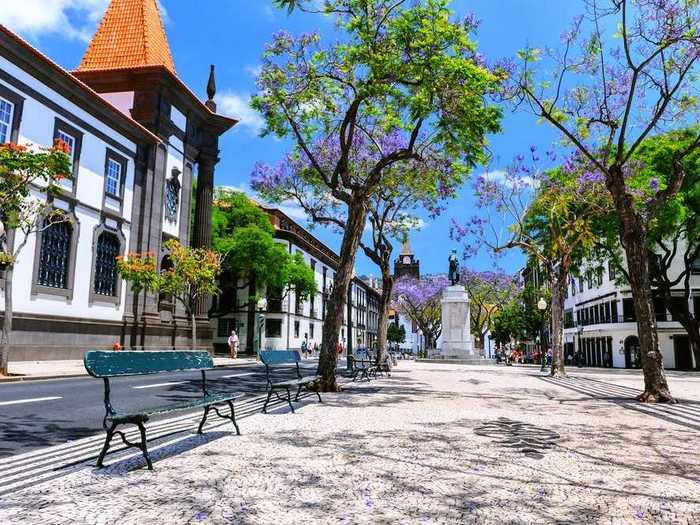 Funchal is home to gorgeous old churches, wide, leafy boulevards, and stunning squares.