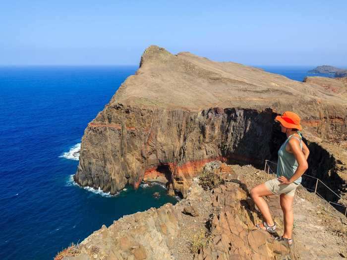 The average temperature in Madeira ranges from about 70 degrees Fahrenheit in the summer to 62 degrees Fahrenheit in the winter. In other words, it always feels like a balmy spring day.