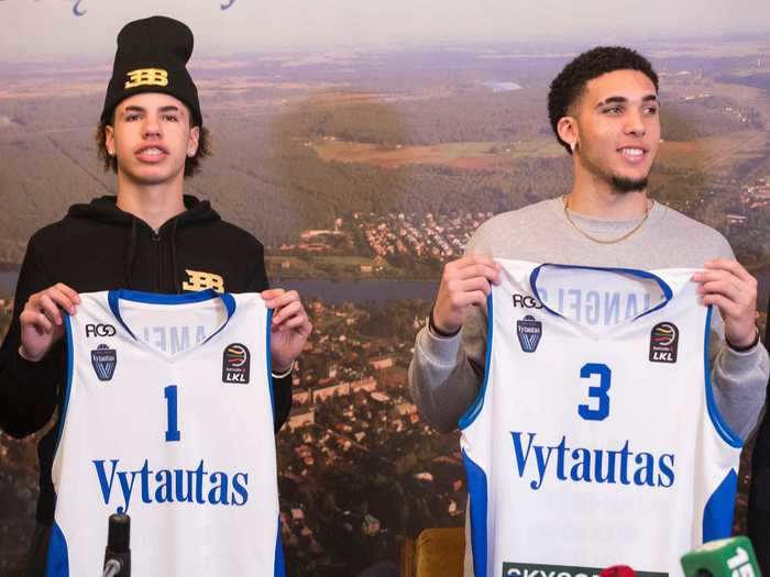 Both LaMelo and LiAngelo signed contracts with Prienai of the Lithuanian Basketball League and promptly headed to Europe.