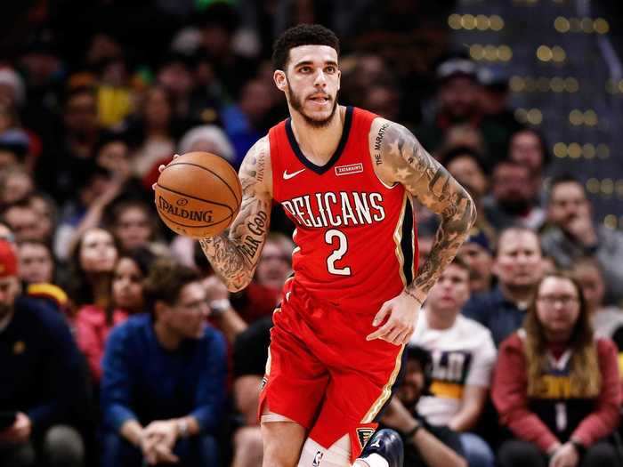 Lonzo now plays point guard for the New Orleans Pelicans.