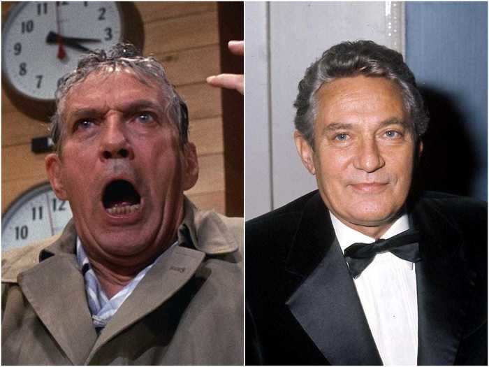 Peter Finch won best actor for "Network" in 1977