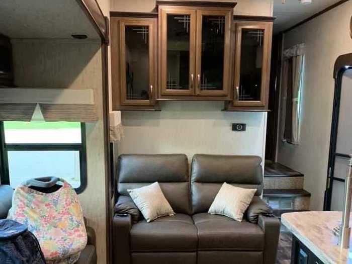 The couple bought their Sierra RV in spring 2019 for $53,000 and started traveling in May of the same year. But the two weren