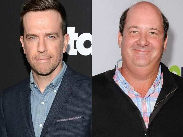 Ed Helms said his former schoolmate Brian Baumgartner is nothing like his character from "The Office."