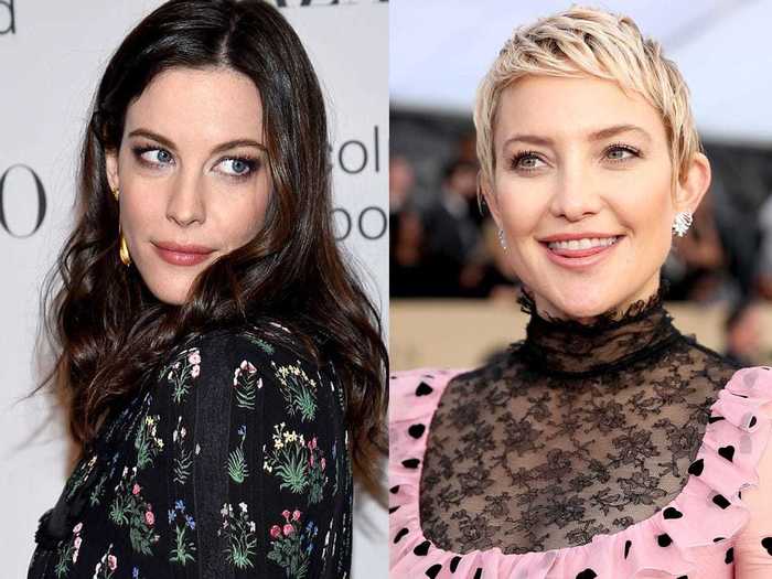 Liv Tyler and Kate Hudson were friends in high school.