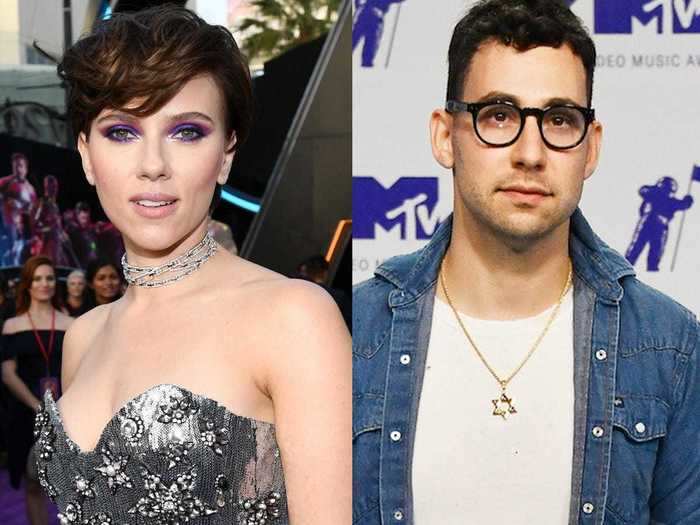 Scarlett Johansson and Jack Antonoff dated and went to prom together.