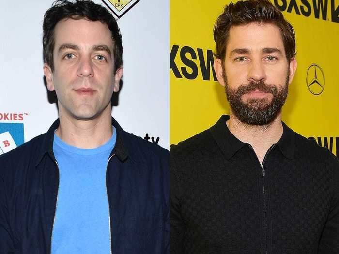 BJ Novak cast John Krasinski in his senior play, but the two met playing Little League.