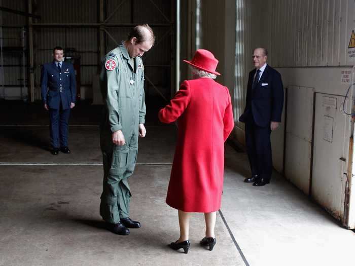 Queen Elizabeth II dotes on her grandchildren.