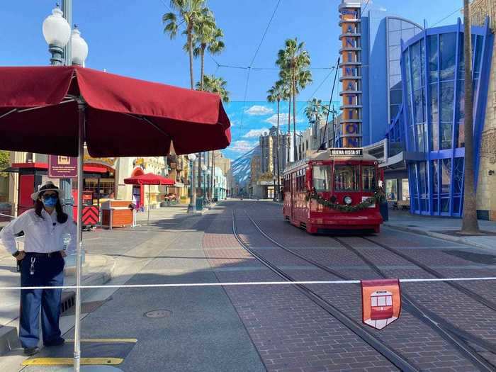 I was not expecting to be able to walk so far into Disney California Adventure.