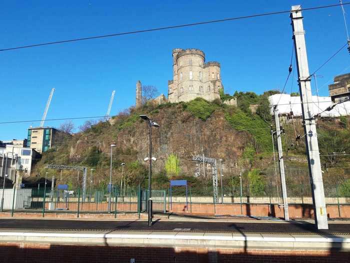 I went to visit Holyrood Palace on a cold Friday the 13th in November. It was just a one-hour train journey from Glasgow to Edinburgh Waverley station, followed by a 15-minute walk to the Queen