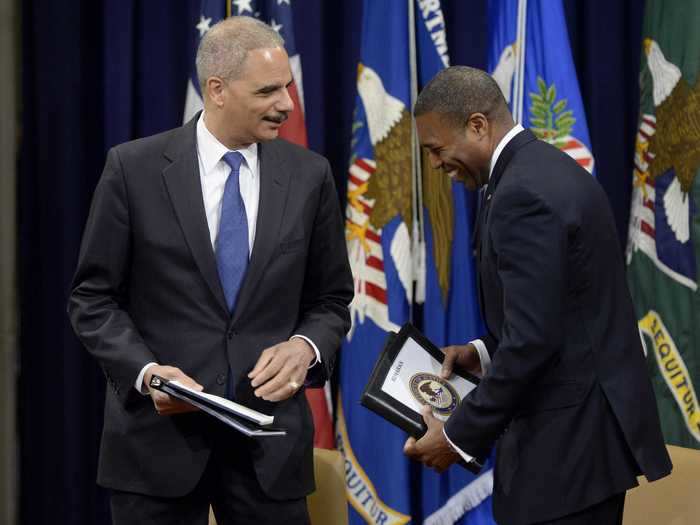 In 2012, West was confirmed as associate attorney general, the third-ranking official at the Justice Department. During his appointment, he pursued almost $37 billion in fines against financial institutions that played a role in the financial crisis. Attorney General Eric Holder presented him with the department