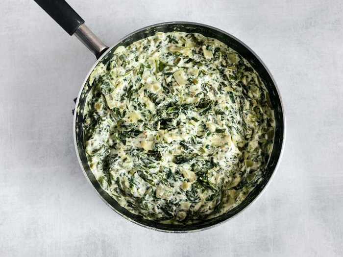 Spinach casserole is another dish you can make in your slow cooker.