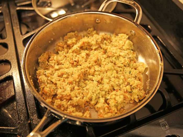 Stuffing is a Thanksgiving essential that doesn