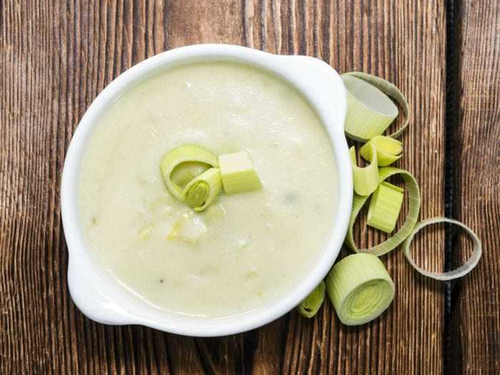 While your oven is full, you can leave soup simmering on the stove.