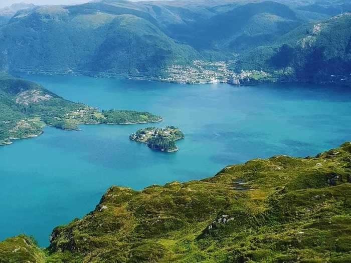 An entire island located in a scenic Norwegian fjord is on sale for $3.2 million. Erik Steen of Norway-based real estate agency Aktiv Eiendomsmegling holds the listing.