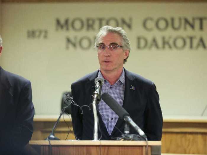 On November 13, Burgum announced a mask mandate in North Dakota.