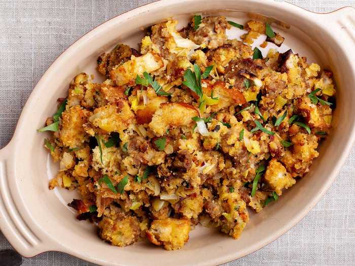 Make your favorite stuffing recipe in a slow cooker instead of the turkey carcass.