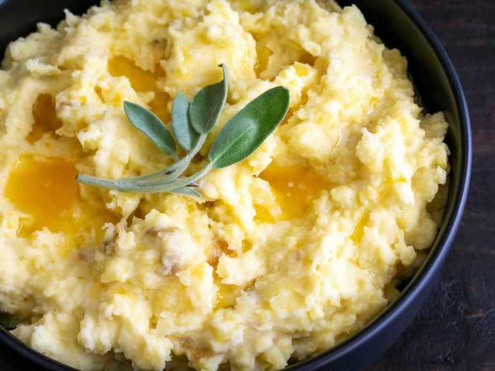 Mashed potatoes in the slow cooker will free up your stove space.