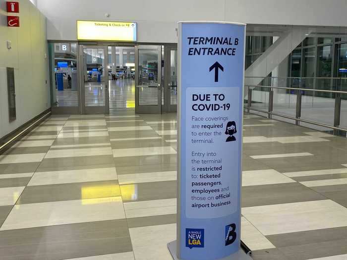 Only temporary solutions have been put into place to mitigate concerns of spreading the virus inside an airport terminal, chief among them face covering requirements, which is far from mandatory in every US airport. Plus, enforcement is often difficult with exceptions for eating and drinking.