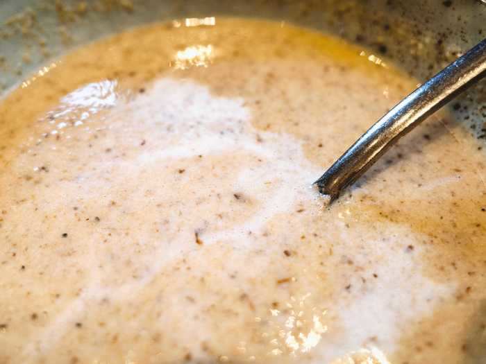 Cream-based soups can be a flavorful addition.