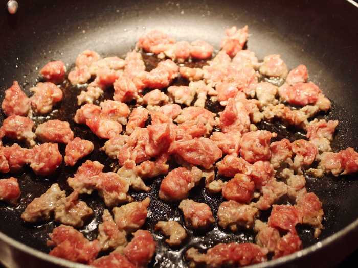 Depending on what kind of sausage you use, you can change up the flavor of your stuffing.