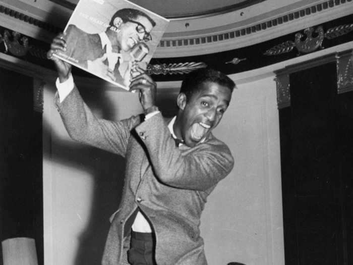 Sammy Davis Jr. has a lifetime achievement award but no Grammy.