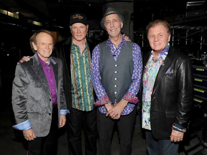 The Beach Boys have received a lifetime achievement award but no Grammy.