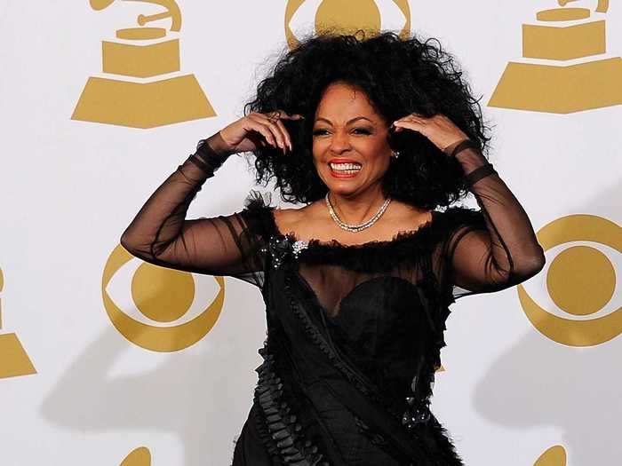 Diana Ross has won a lifetime achievement award, but no Grammys.