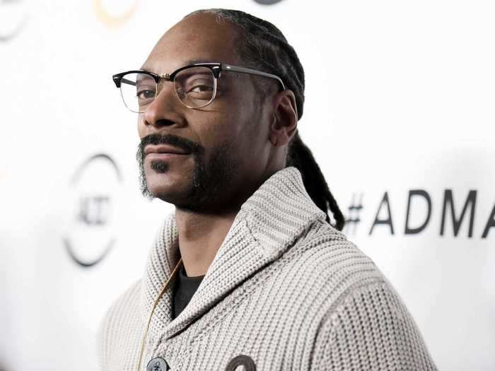 Snoop Dogg has been nominated for 16 Grammys, but he has never taken home the prize.