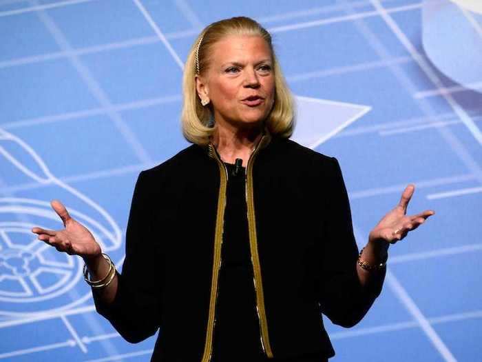 Virginia "Ginni" Rometty is the only female CEO of IBM in its 108-year history.