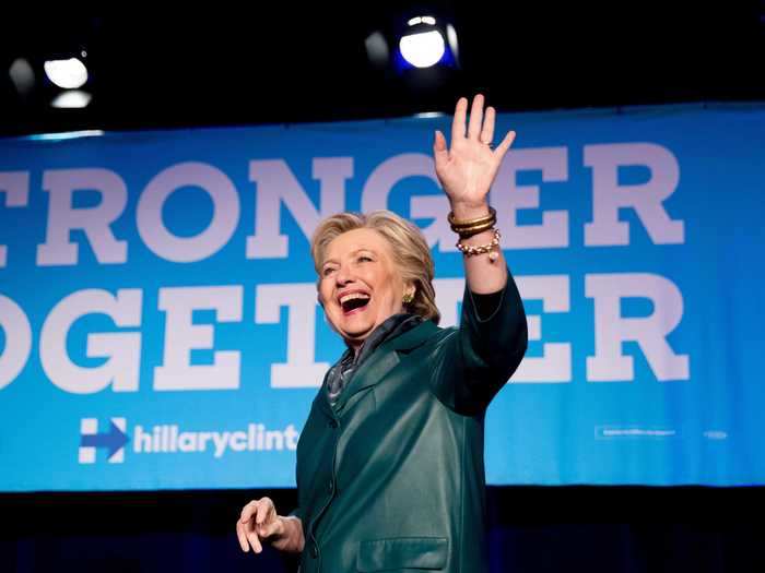 Hillary Clinton became the first presidential nominee backed by a major US political party.