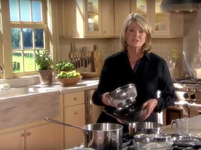 Cooking an entire pumpkin or apple pie might be wasteful for one person, so Martha Stewart