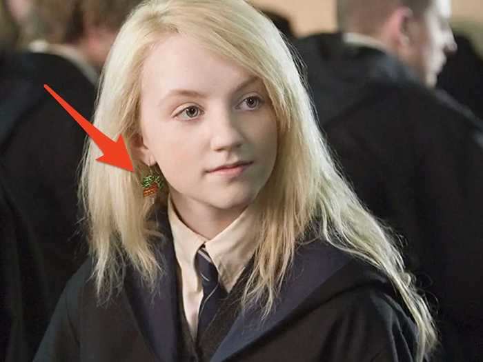 Evanna Lynch made some of Luna Lovegood