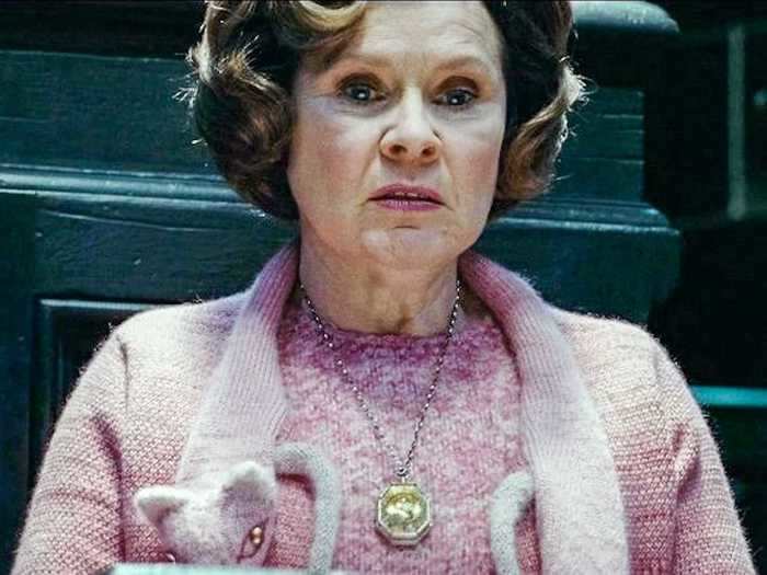 Even Stephen King was freaked out by Dolores Umbridge.