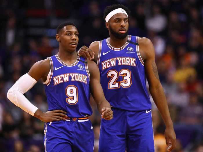 SOMEWHERE IN BETWEEN: New York Knicks