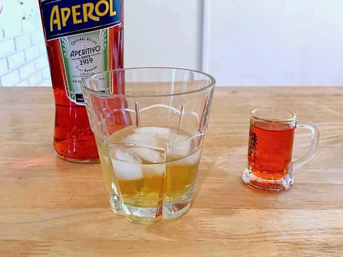 Next up was the Aperol.