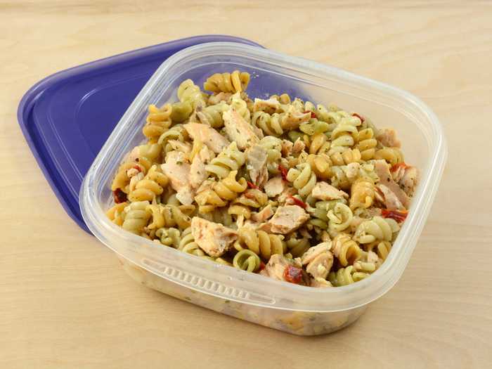 To avoid dryness, add moisture to your leftovers before heating them up.